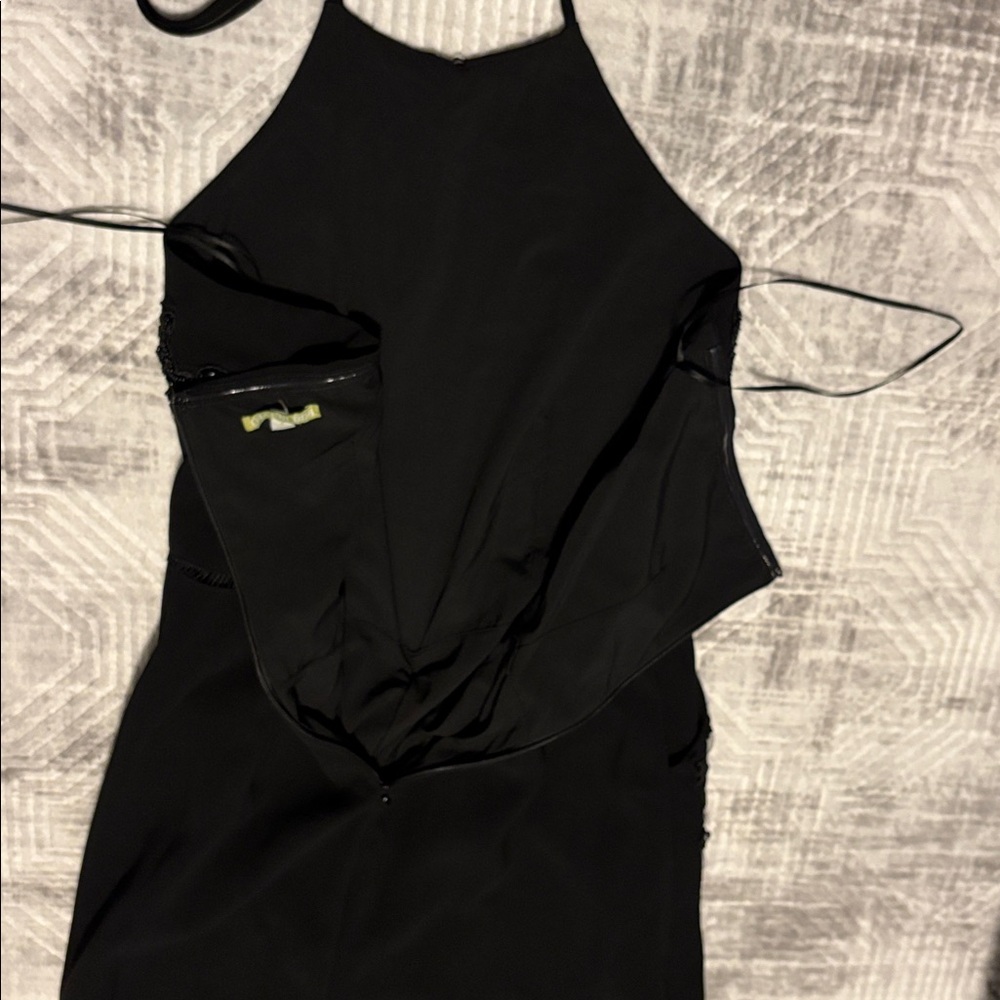 Gianni Bini Black Halter Jumpsuit - Picture 6 of 9